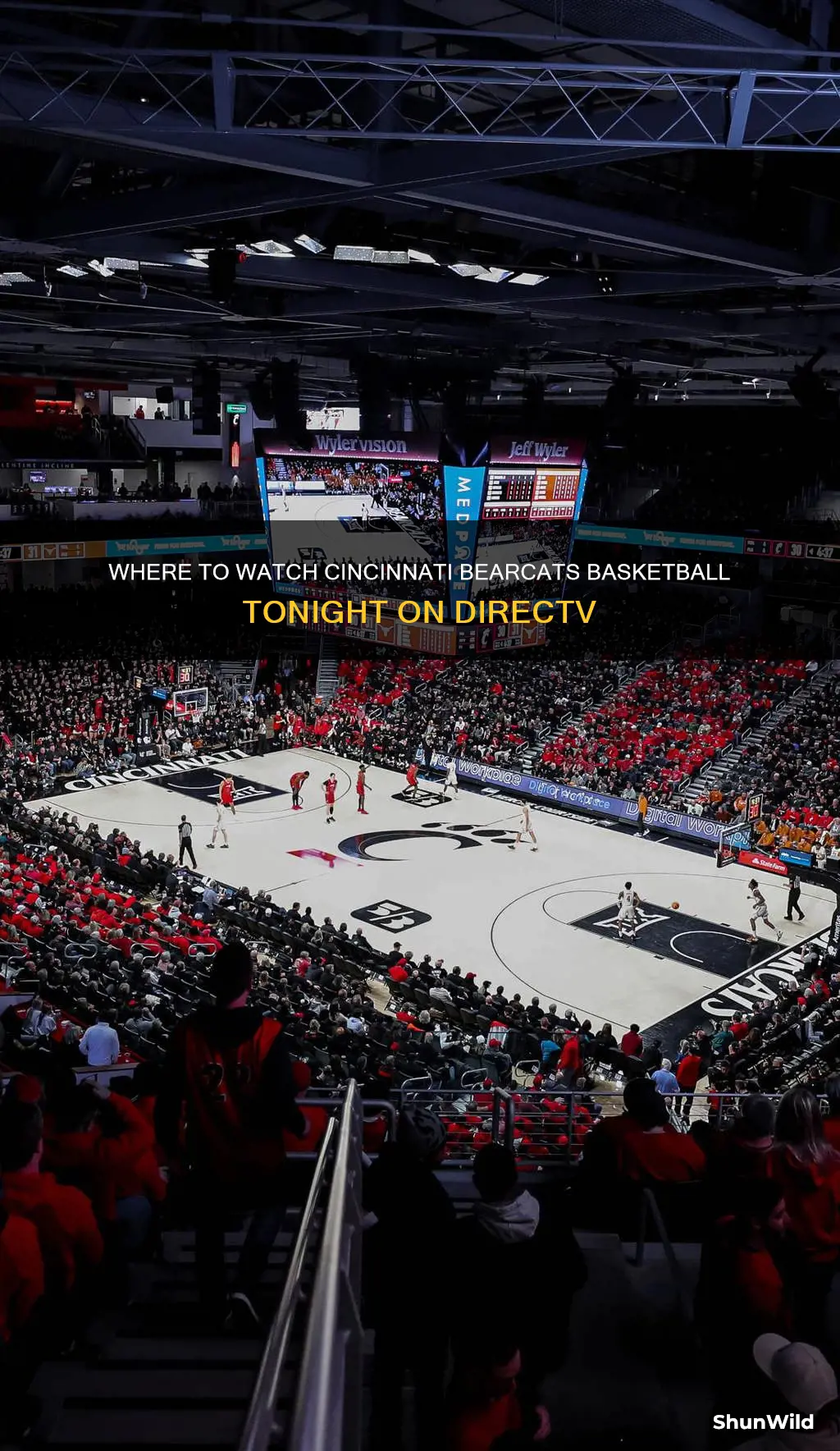 what directv channel is cincinnati bearcats basketball on tonight