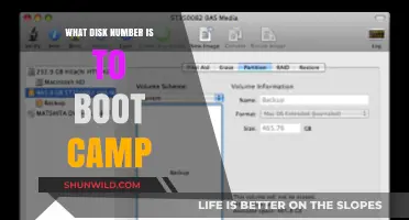 How to Identify the Correct Disk Number for Boot Camp Installation
