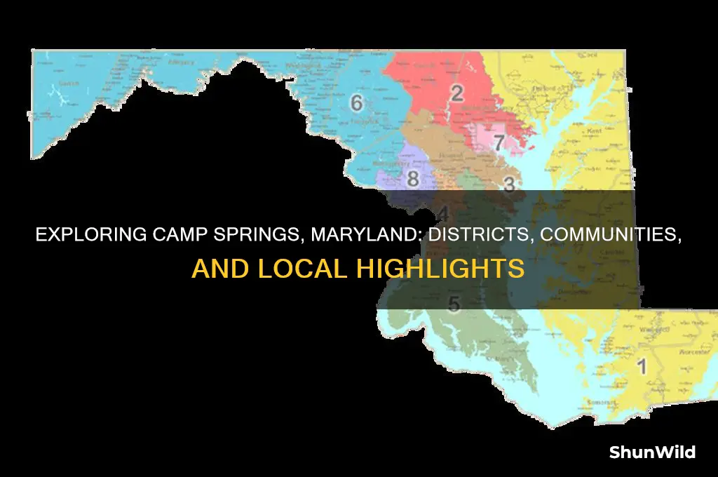 what districts camp springs maryland