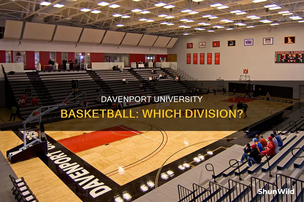 what division is davenport university basketball