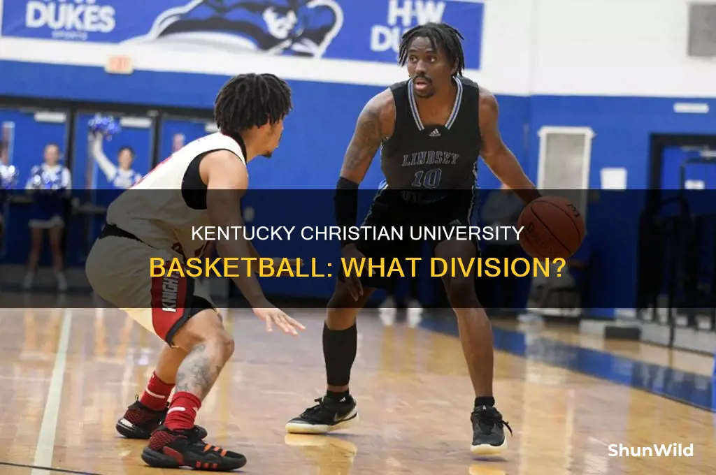 what division is kentucky christian university basketball