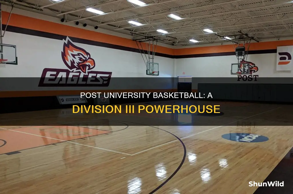 what division is post university basketball