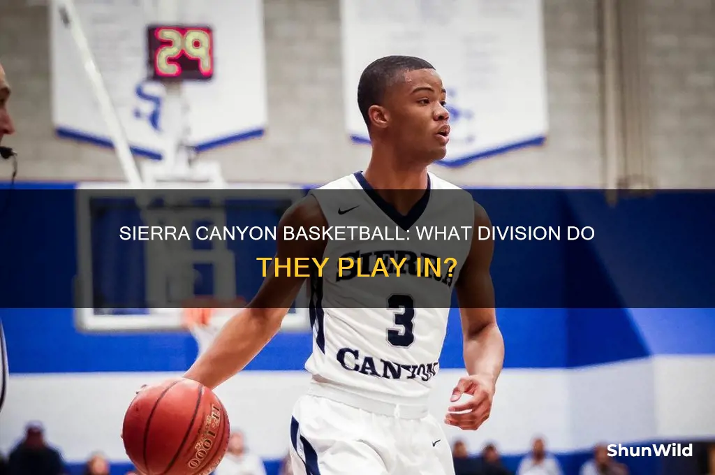 what division is sierra canyon basketball