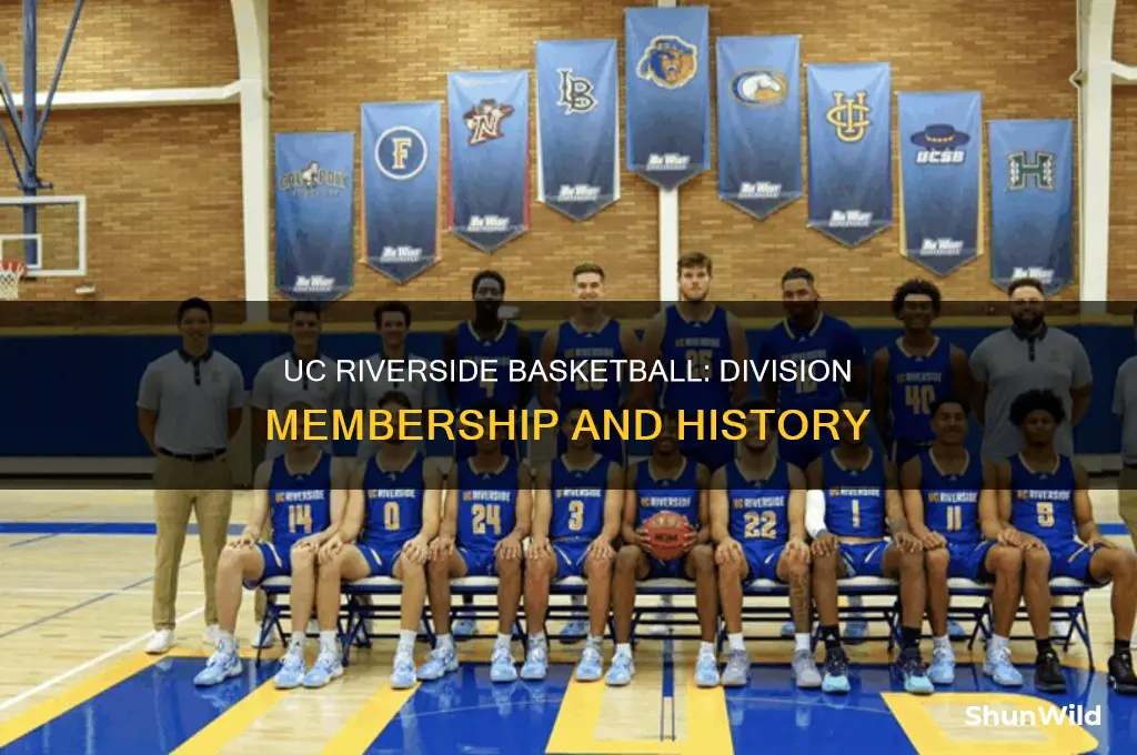 what division is uc riverside basketball