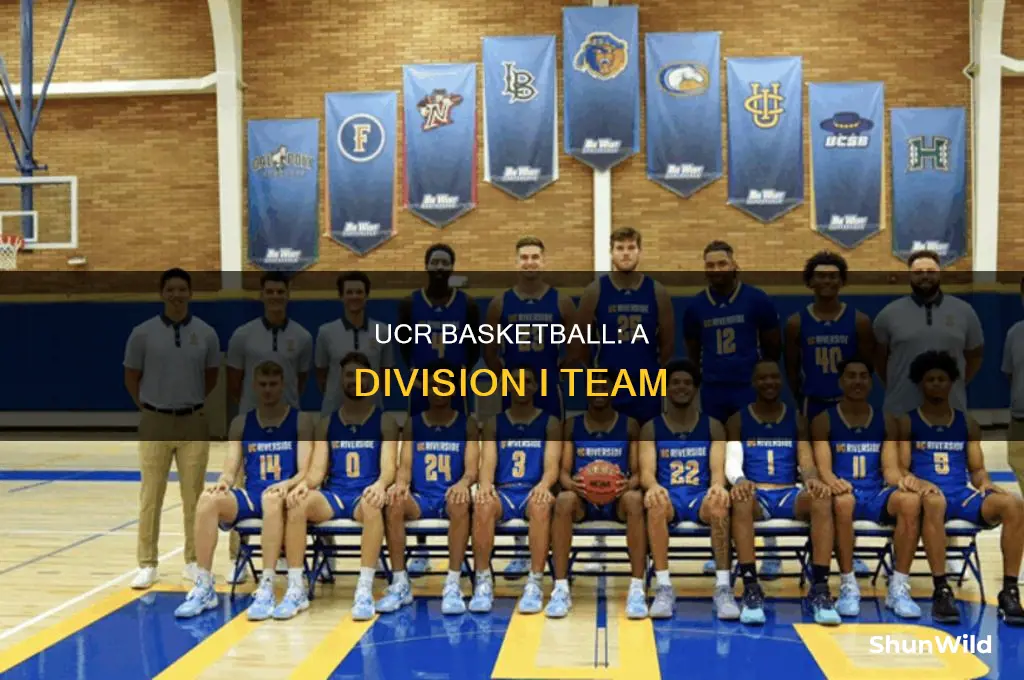 what division is ucr basketball