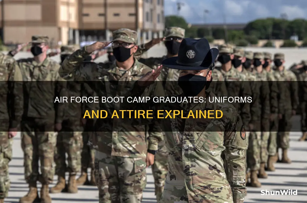 what do air force boot camp graduates wear
