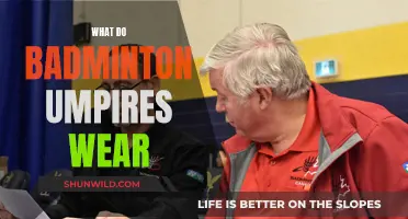 Badminton Umpire Attire: What's the Dress Code?