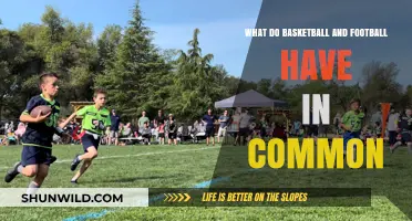 Similarities Between Basketball and Football: A Shared Love of Sports