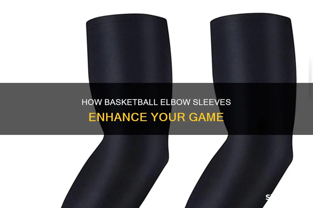 what do basketball elbow sleeves do