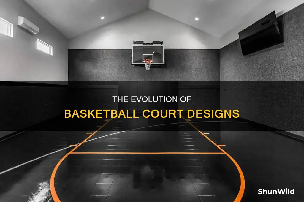 what do basketball floors look like