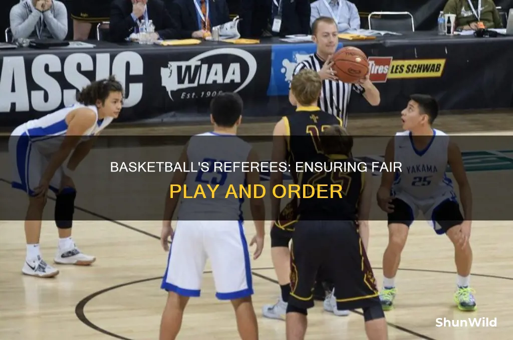 what do basketball need refferes