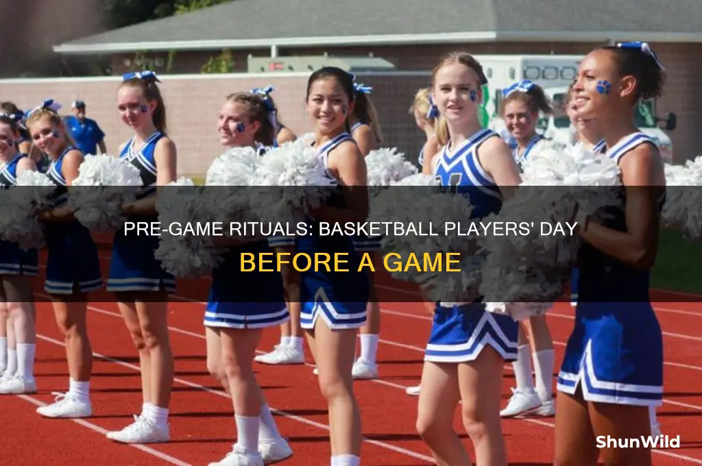 what do basketball peyrs do days befor bfor a geam