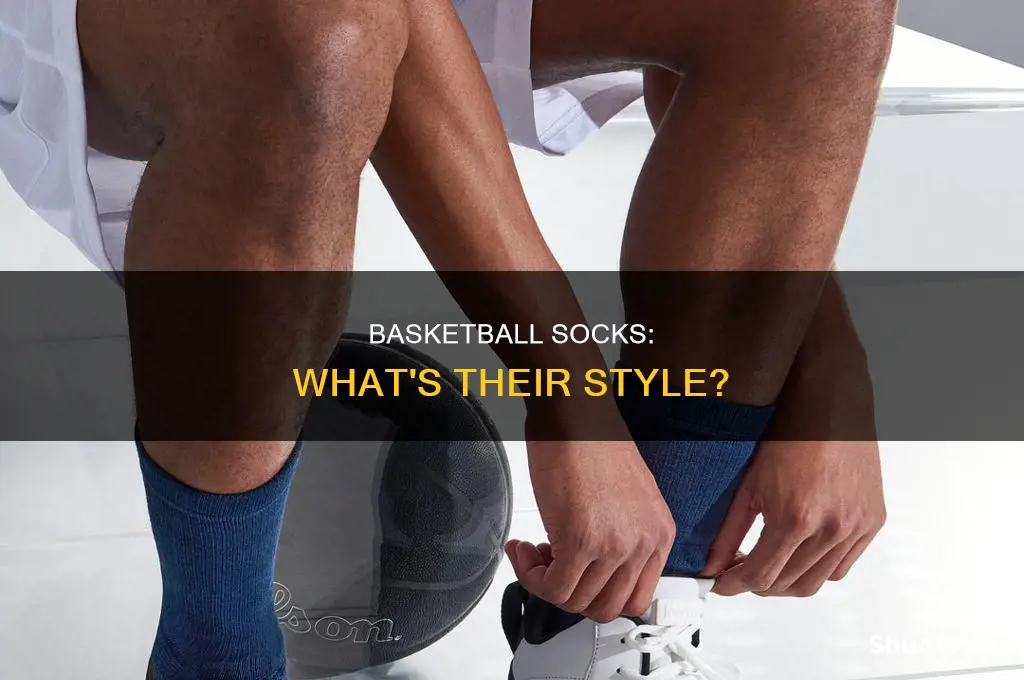 what do basketball socks look like