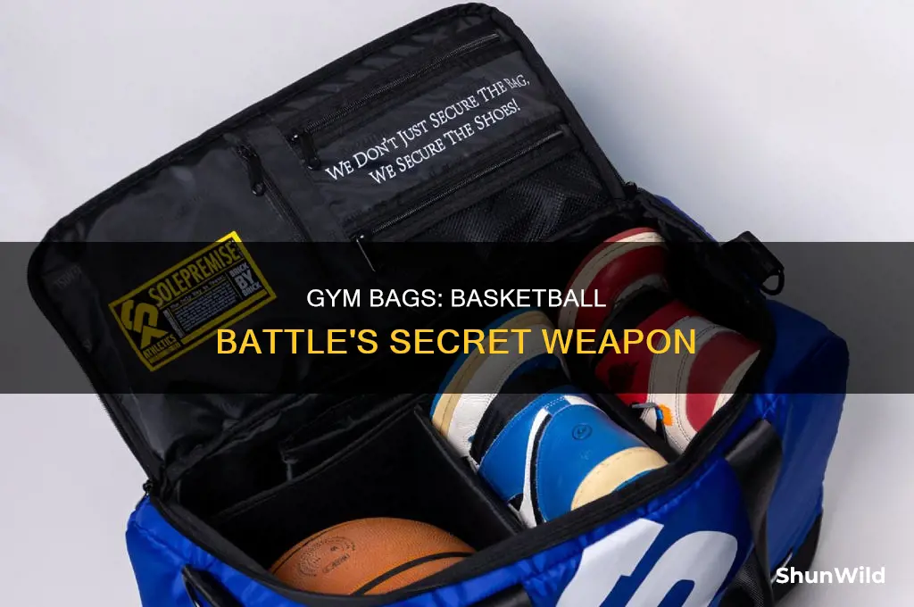 what do gym bags do in basketball battle