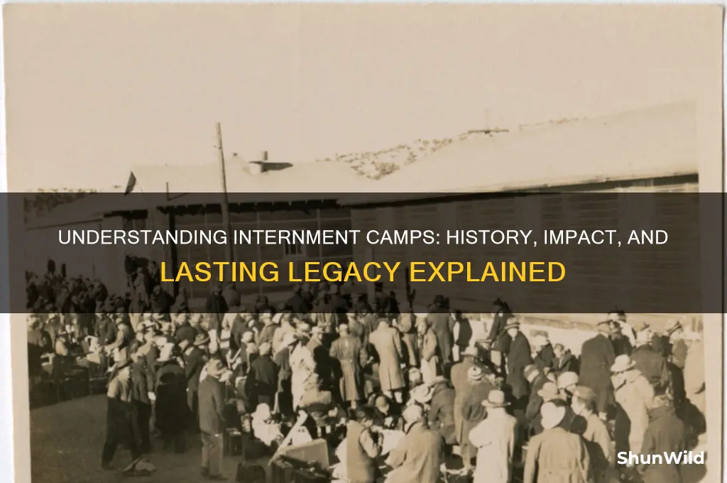 what do internment camp mean