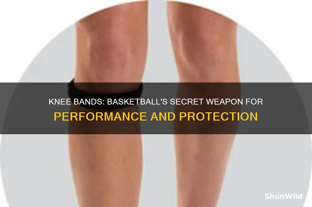 what do knee bands do in basketball