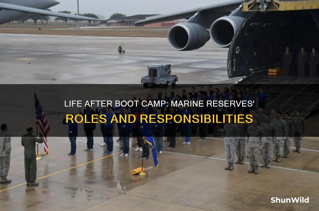 what do marine reserves do after boot camp