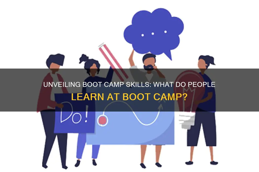 what do people learn at boot camp