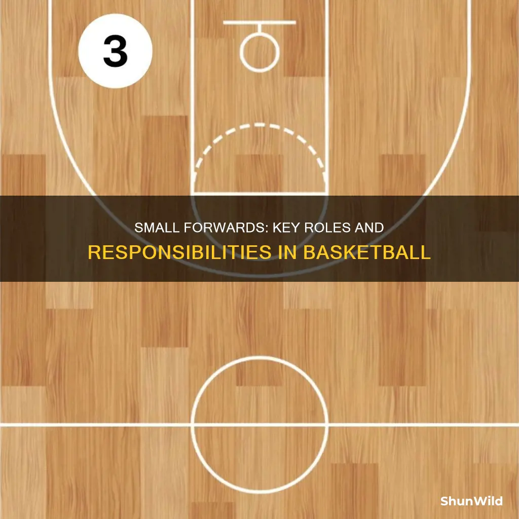 what do small forwards do in basketball