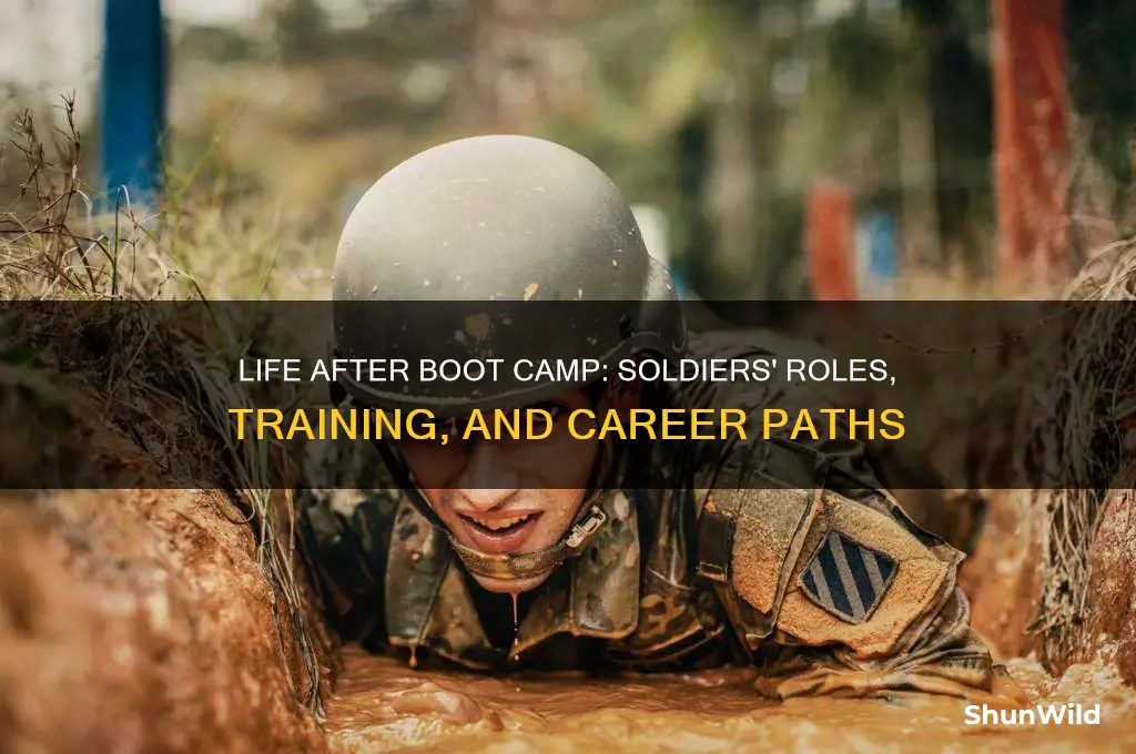 what do soldiers do after boot camp