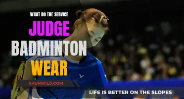 Badminton Service Judges: What's Their Uniform?