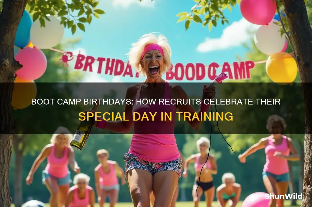 what do they do on your birthday in boot camp