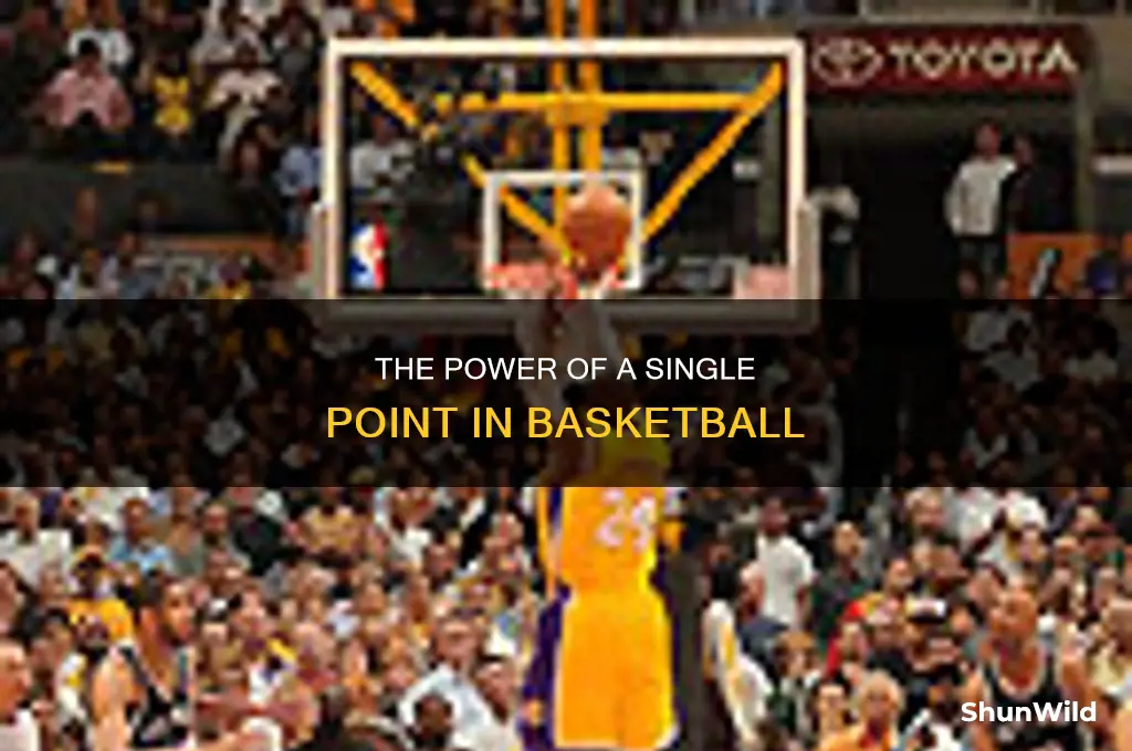 what do u call and 1 in basketball