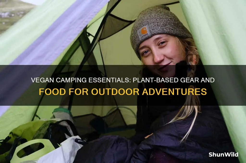 what do vegans take camping