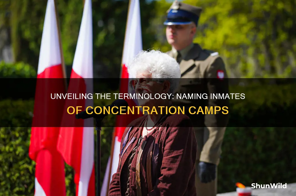 what do you call inmates of concentration camps