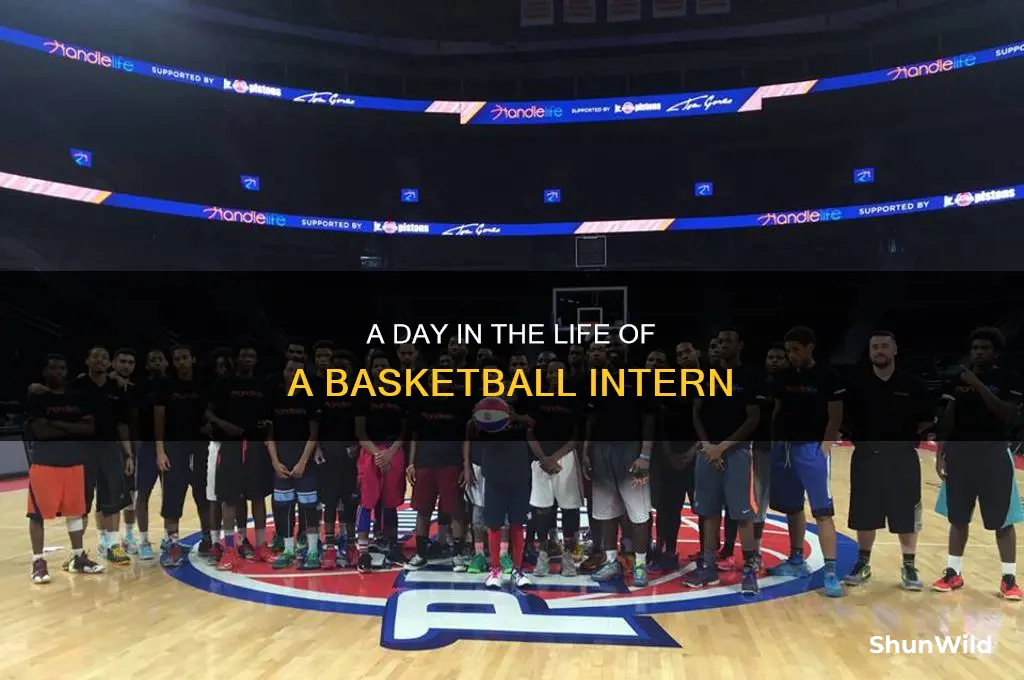 what do you do as a basketball company intern