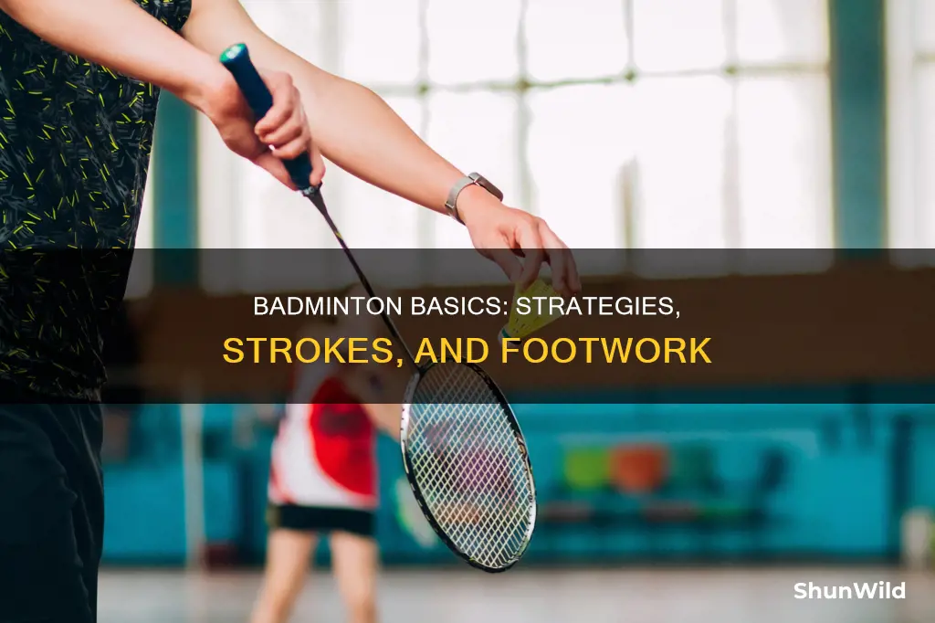 what do you do in badminton