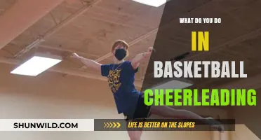 Cheerleading's Athletic Artistry in Basketball Games