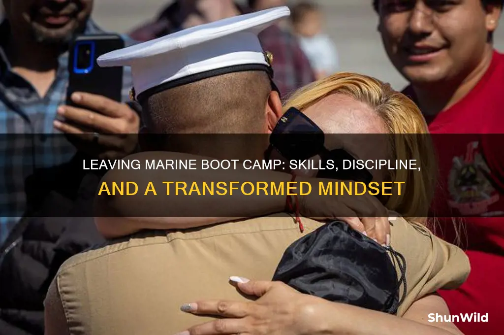what do you leave marine boot camp with