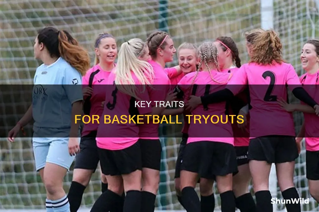 what do you look for in basketball tryouts