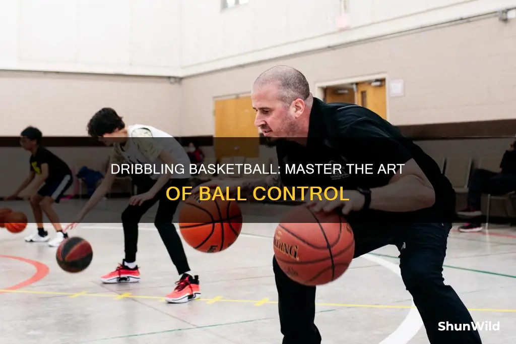 what do you use to dribble basketball