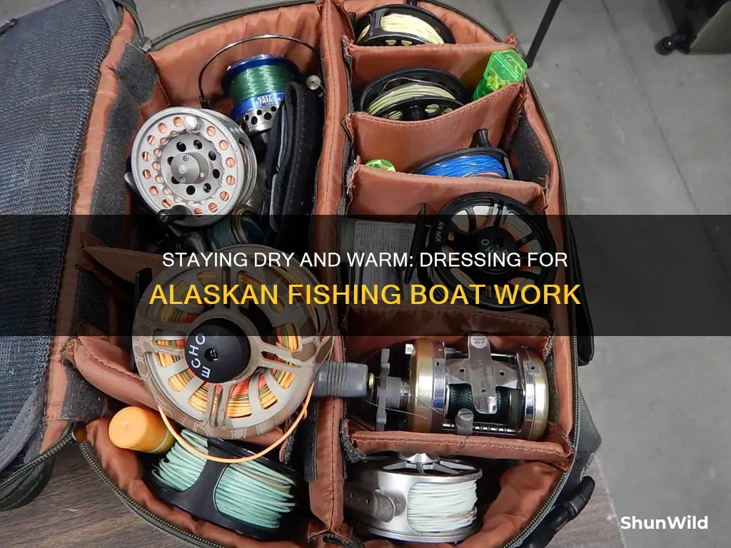 what do you wear for alskan fishing boat work