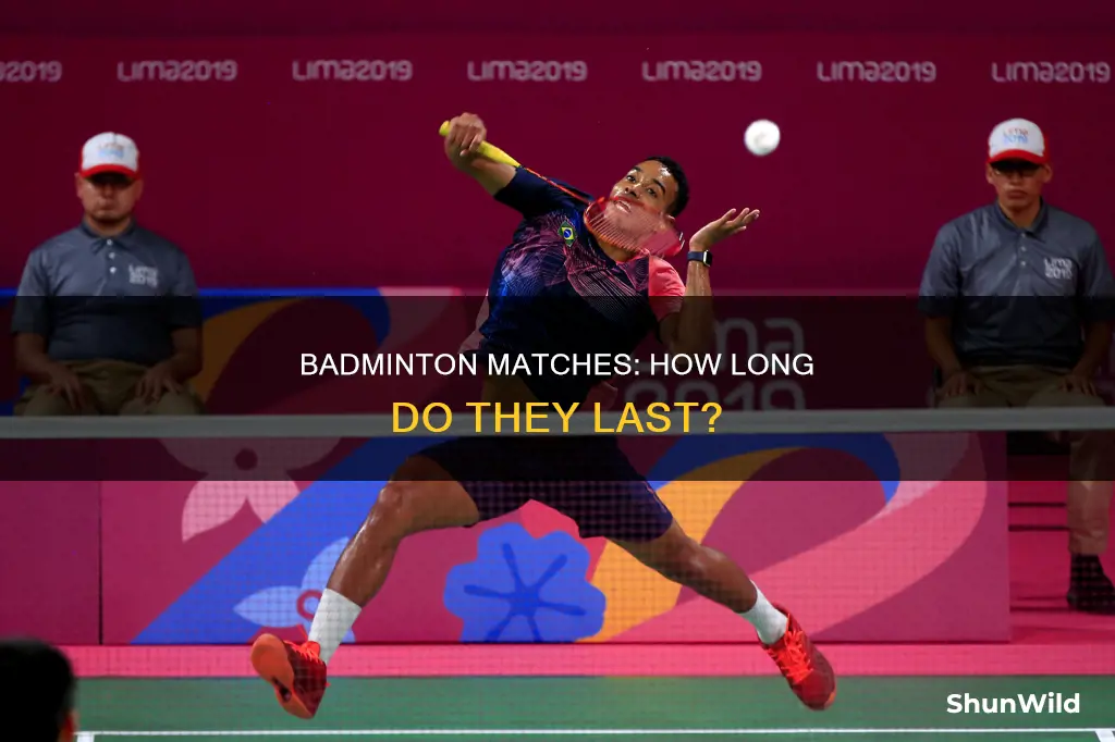 what does a badminton game go to
