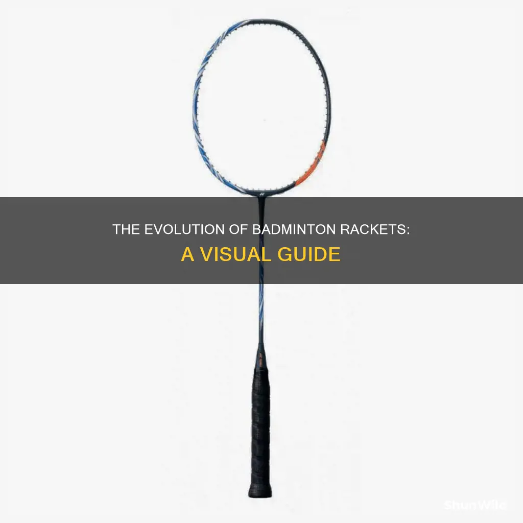 what does a badminton racket look like