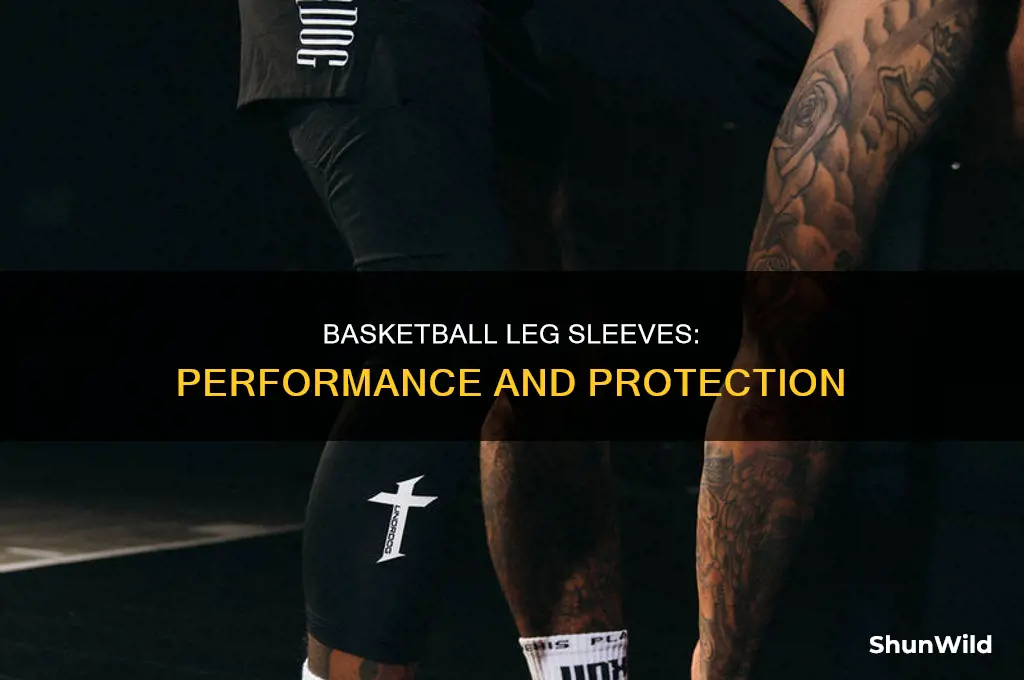 what does a basketball leg sleeve do