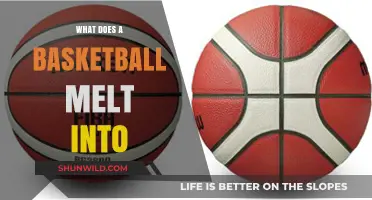 The Melting Point of Basketballs: What Lies Beneath?