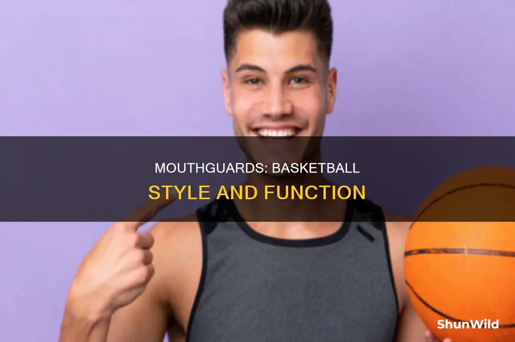what does a basketball mouthguard look loike