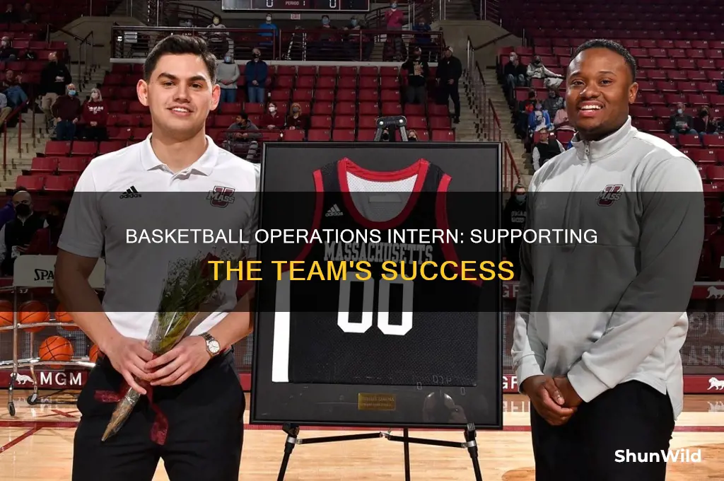 what does a basketball operations intern do