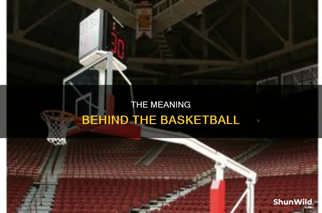 what does a basketball represent