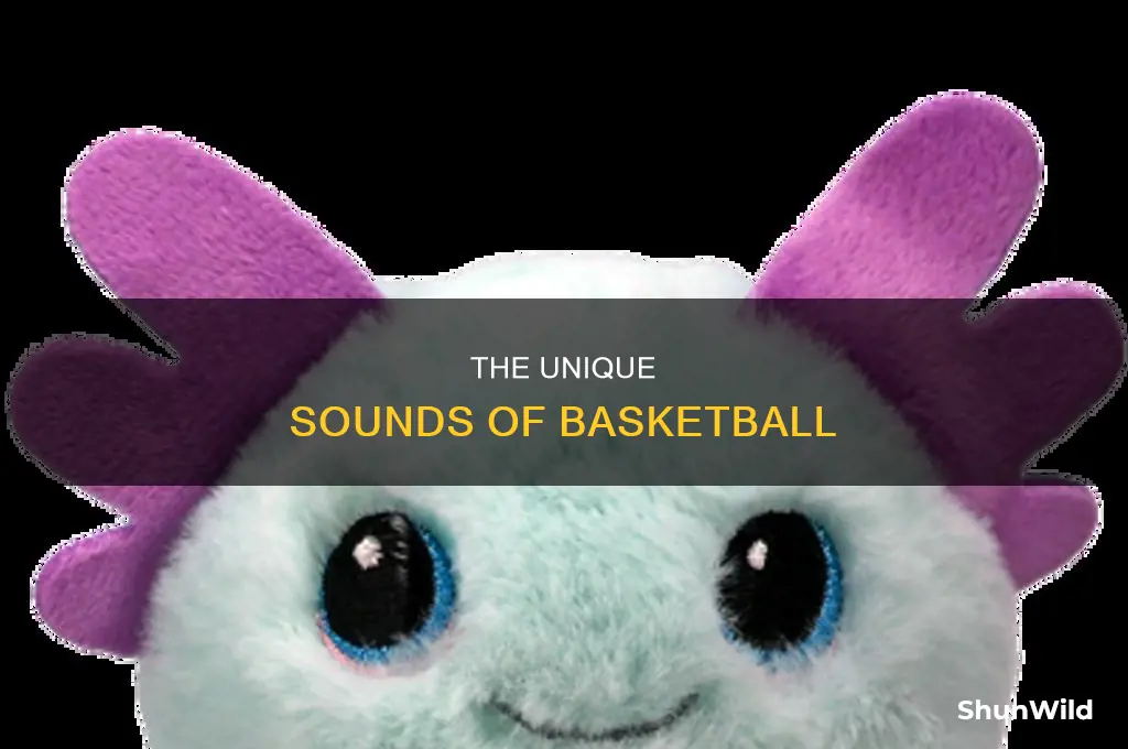 what does a basketball sound like