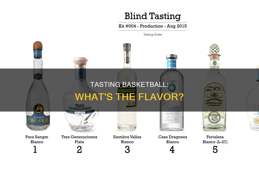 what does a basketball taste like