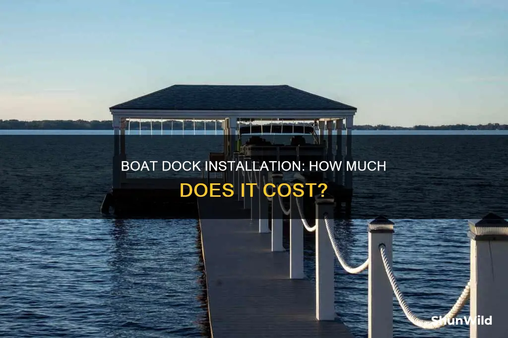 what does a boat dock cost