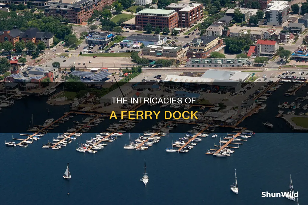 what does a ferry boat dock look like