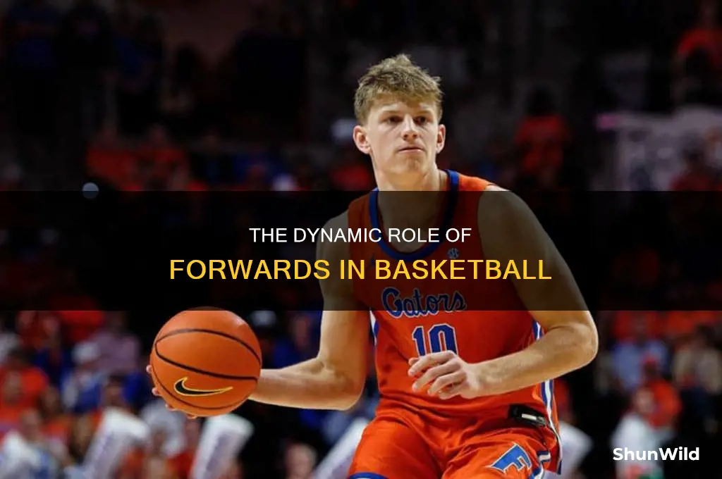 what does a foward do in basketball