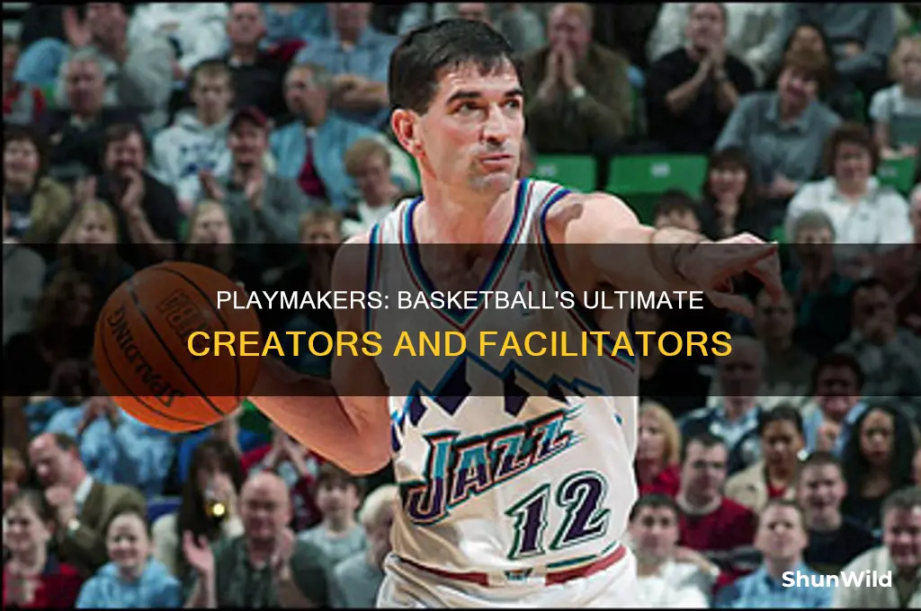 what does a playmaker do in basketball