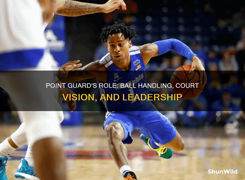 what does a point guard supposed to do in basketball